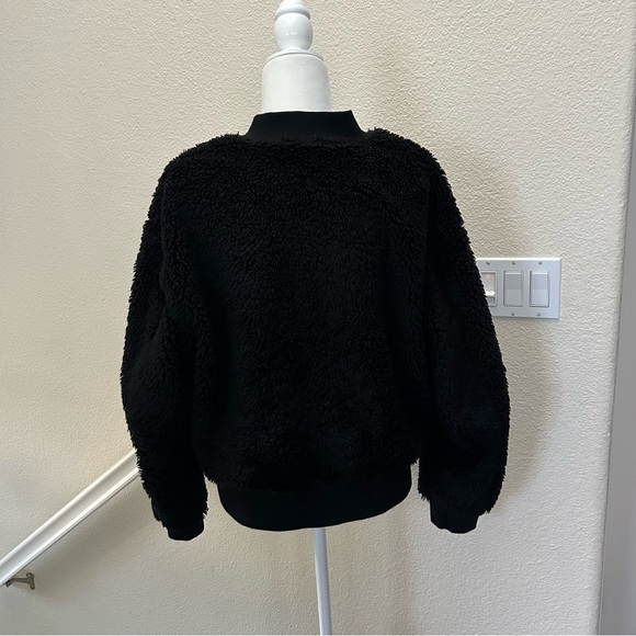 UNIQLO Windproof Outer Fleece Rib Blouson - Black Size XL excellent YKK ZIPPER - Picture 4 of 13